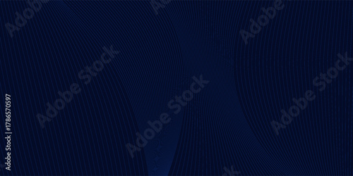 Premium background design with diagonal dark blue line pattern. Vector horizontal template for digital lux business banner, contemporary formal invitation, luxury voucher, prestigious gift certificate
