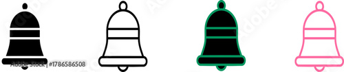 Christmas Bell Outline Icon