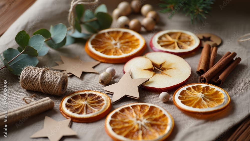 custom made wallpaper toronto digitalRustic Zero-Waste Christmas Ornaments with Botanicals and Dehydrated Citrus