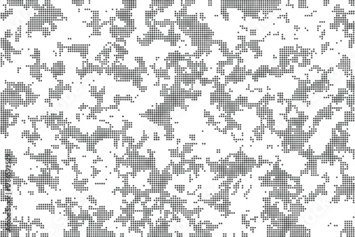 Light grayscale camouflage seamless background with soft faded irregular texture, minimal abstract pattern ideal for packaging print templates apparel textile surfaces and modern neutral design compos