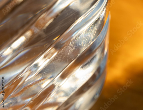 water bottle macro picture