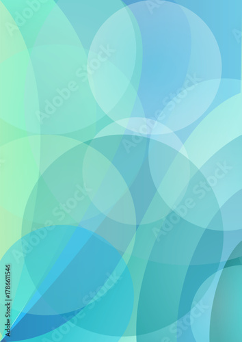 abstract blue background with circles
