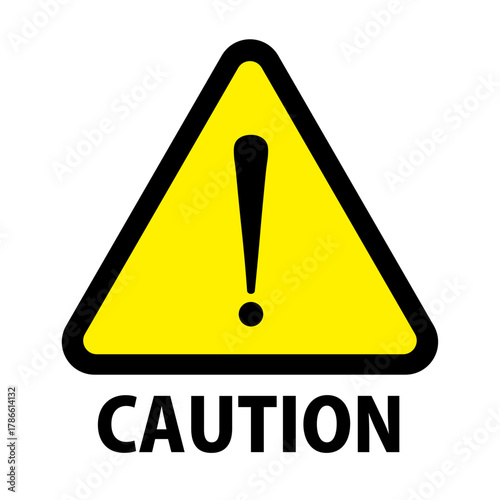 シンプルアイコン 危険 警告 注意 マーク 背景透過