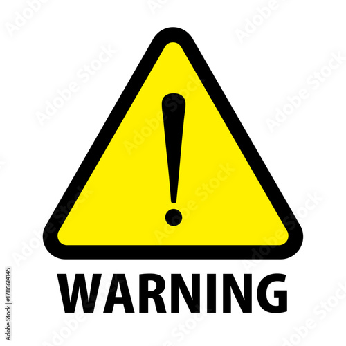 シンプルアイコン 危険 警告 注意 マーク 背景透過