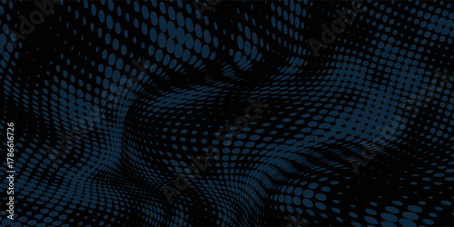 Deep Blue Grunge Texture Background with Black Surface Details for Bold Visual Compositions