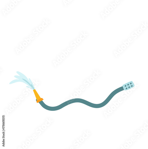 Water hose vector