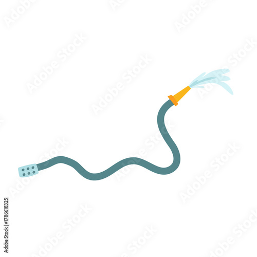 Water hose vector