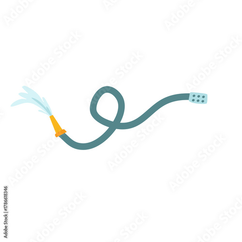 Water hose vector