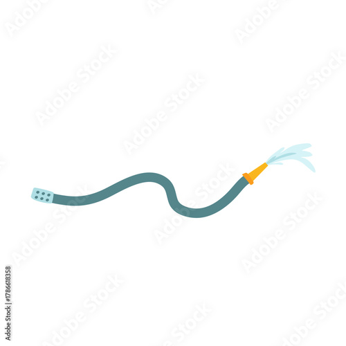 Water hose vector