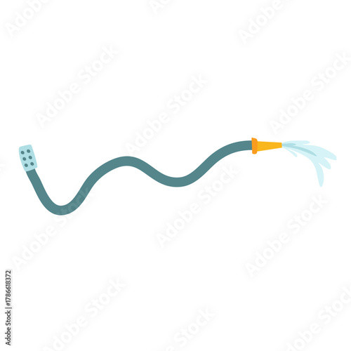 Water hose vector
