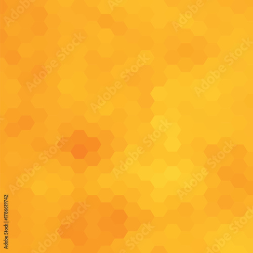 yellow abstract illustration. geometric design. polygonal style. eps 10