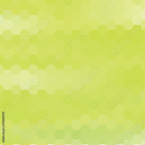green abstract hexagonal design. vector illustration. eps 10