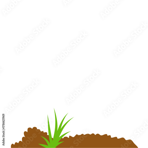 Ground plant compost