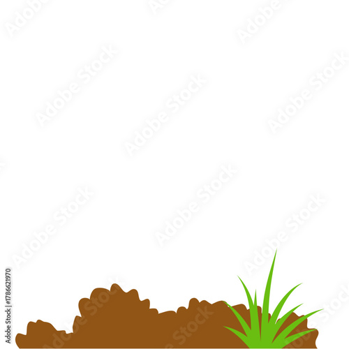 Ground plant compost