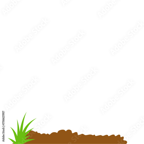 Ground plant compost