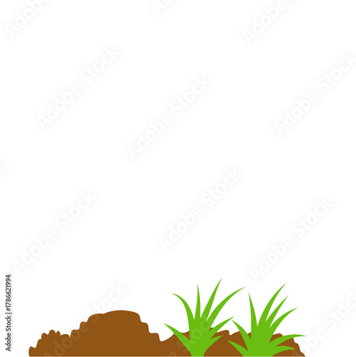 Ground plant compost