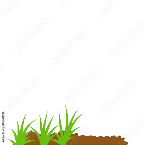 Ground plant compost