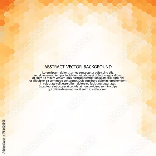 geometric background. layout for presentation. vector illustration. eps 10