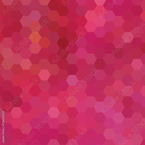 pink hexagonal background. abstract pattern. vector illustration. eps 10