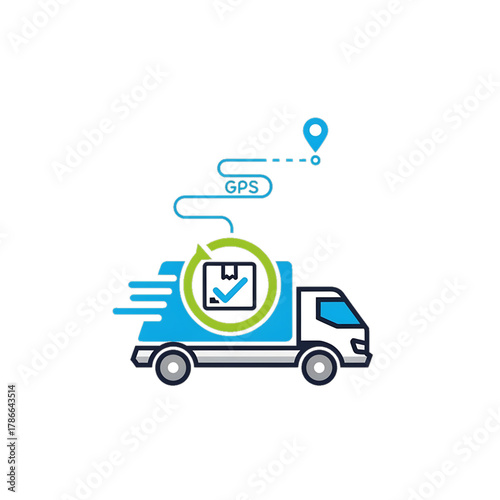 Delivery van with checklist symbolizing verified shipping.