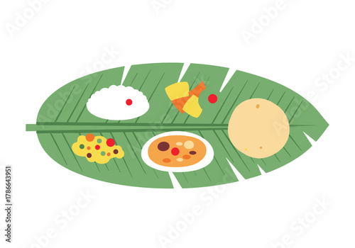 Decorative tray with colorful cookies on vibrant background  