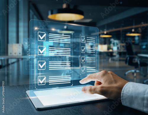 Digital Business Policy Interface in Office