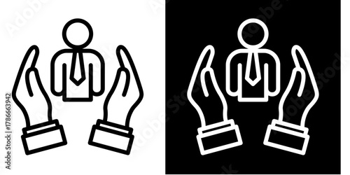 Mentor  Icon Set White Mix Style Collection
