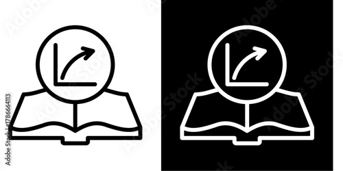 Learning Curve  Icon Set White Mix Style Collection
