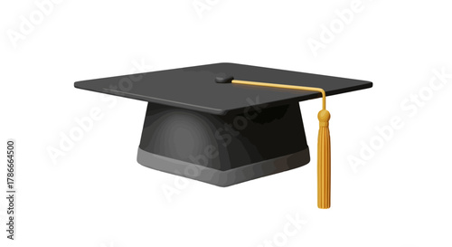 Graduation Cap Icon Celebrating Academic Success and Educational Achievements