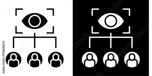 Shared Vision   Icon Set White Style Collection