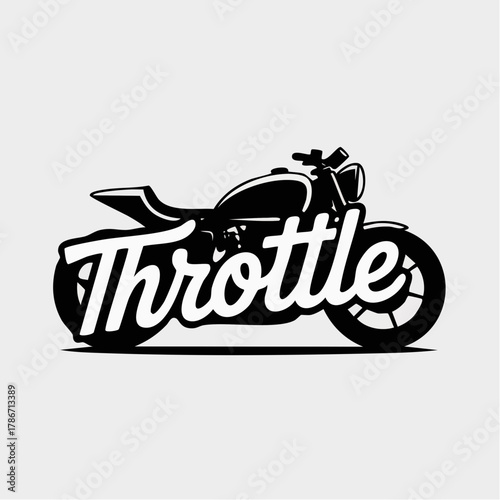 motorcycle vector logo