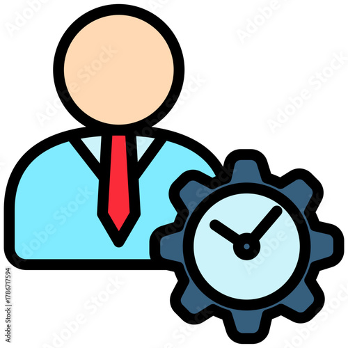 Dedication Mini Illustration Icon. Use For Modern Concept, Print, Ui, Ux Kit, Web And App Development. Vector Related To Business Finance, Management And More