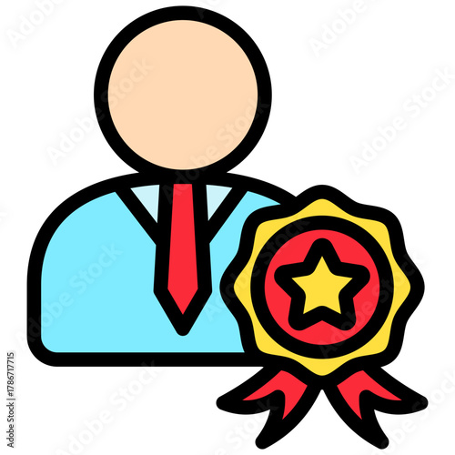 Loyalty Mini Illustration Icon. Use For Modern Concept, Print, Ui, Ux Kit, Web And App Development. Vector Related To Business Finance, Management And More