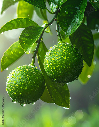 lemon on tree