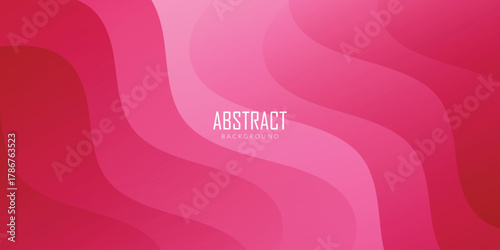 abstract maroon gradient wave layered background vector illustration.