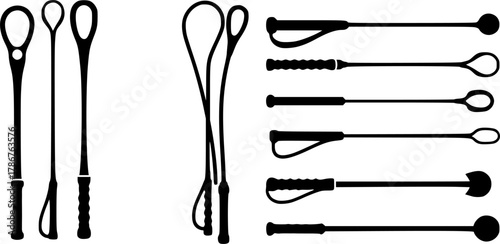 Horse riding crop silhouette, Whip silhouette, Riding crops silhouette, Riding crops, Whip, Horse crops, Riding equestrian, Riding crop clipart, Riding crops bundle set