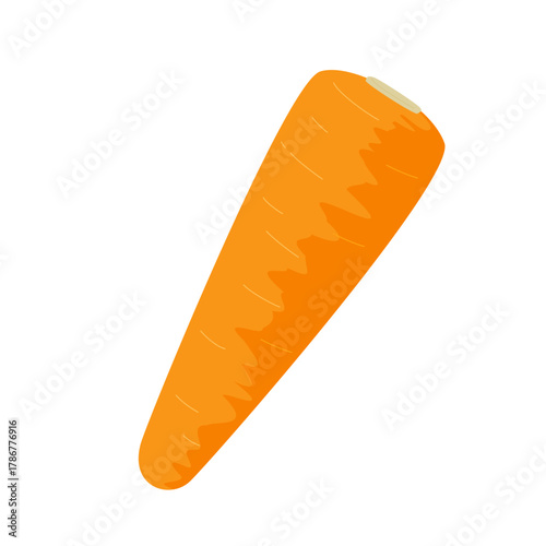 人参のシンプルなイラスト