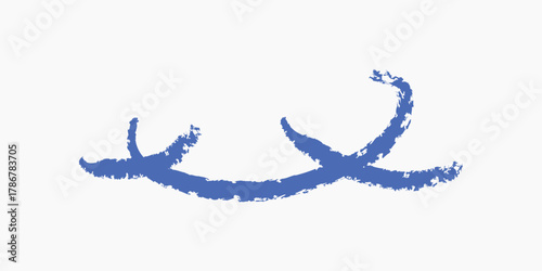 Blue watercolor party confetti background vector