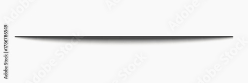 Minimalist shadow line illustration vector