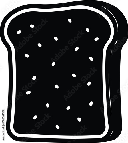 Icon of vegemite on toast