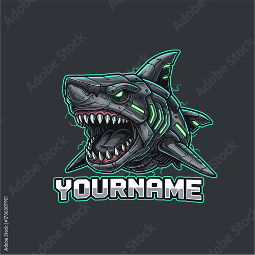 Vector ilustrasi kartun kepala serigala dan zombie monster Halloween menakutkan