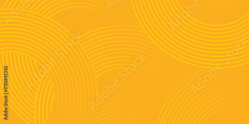 Pasta background, spaghetti abstract geometric pattern. Macaroni yellow poster.
