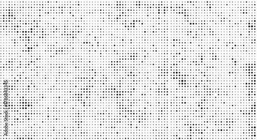 Dotted Texture Intricate Grid Pattern in Black and White