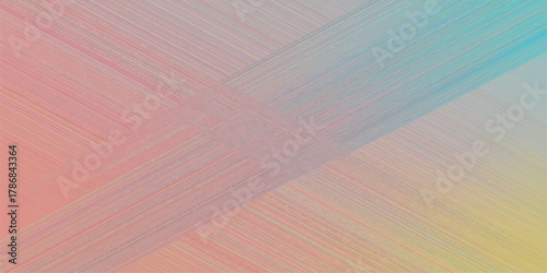 Serene Pastel Pink Blue Yellow Diagonal Line Gradient Abstract Digital Art Texture Background Wallpaper Design For Modern Minimalist Aesthetic Inspiration