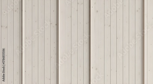 Light gray wooden wall with vertical board and batten siding texture