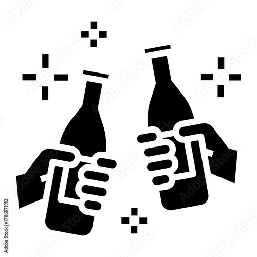 congratulation Solid icon