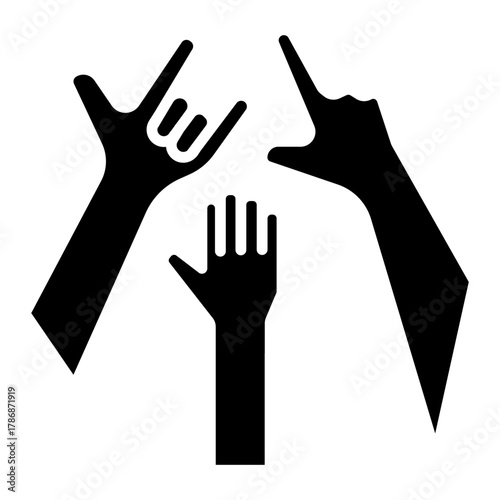 congratulation Solid icon