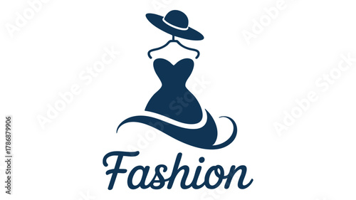 Fashion dress hat elegant icon