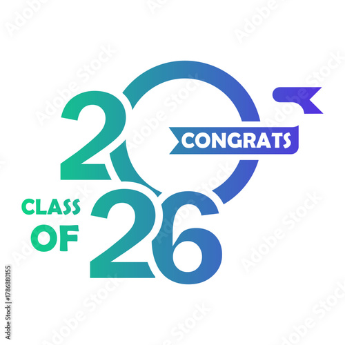 congratulation Gradient icon