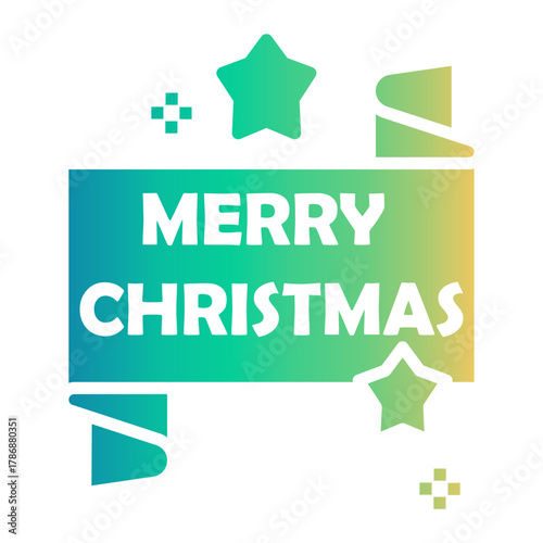 congratulation Gradient icon